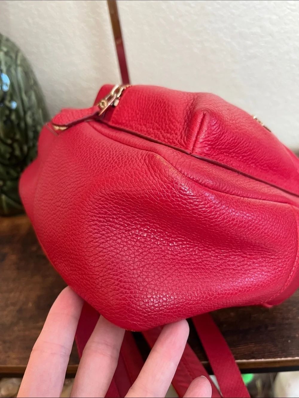 Coach F38263 Mini Charlie Backpack bright red - Picture 11 of 14